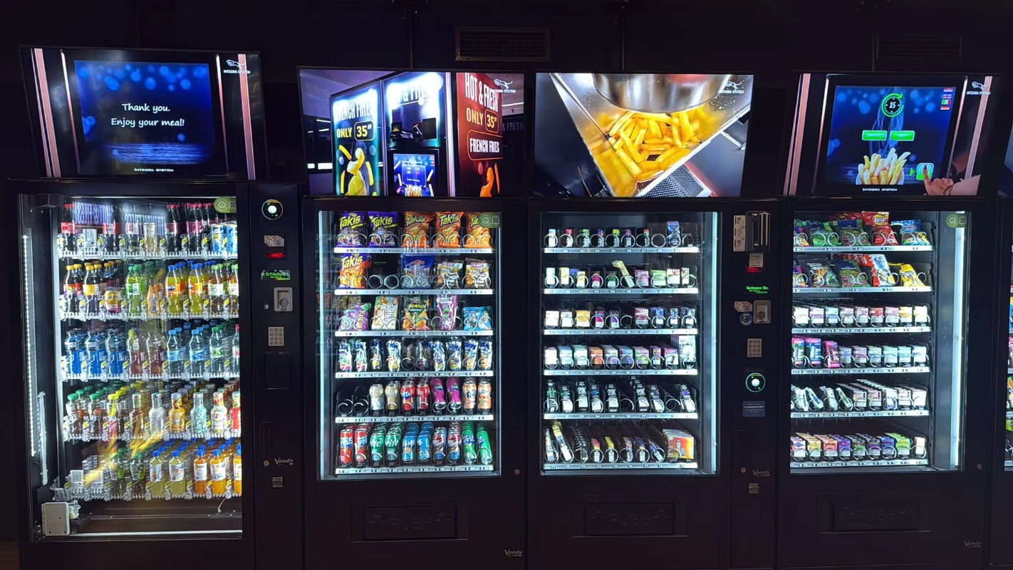 Commercial Vending Machine - Distributeur automatique de snacks intelligents pour
