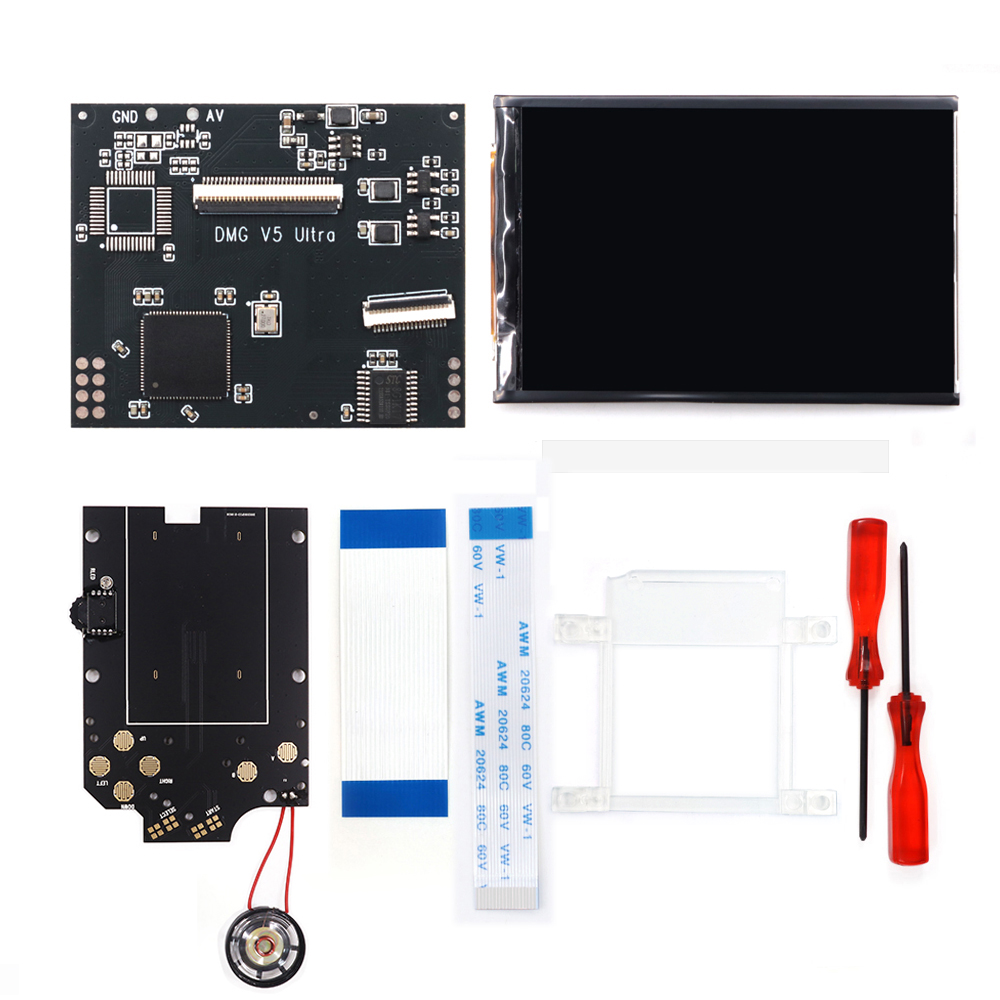 Lcd Screen Arcade - Kit d'écran LCD rétroéclairé coloré de