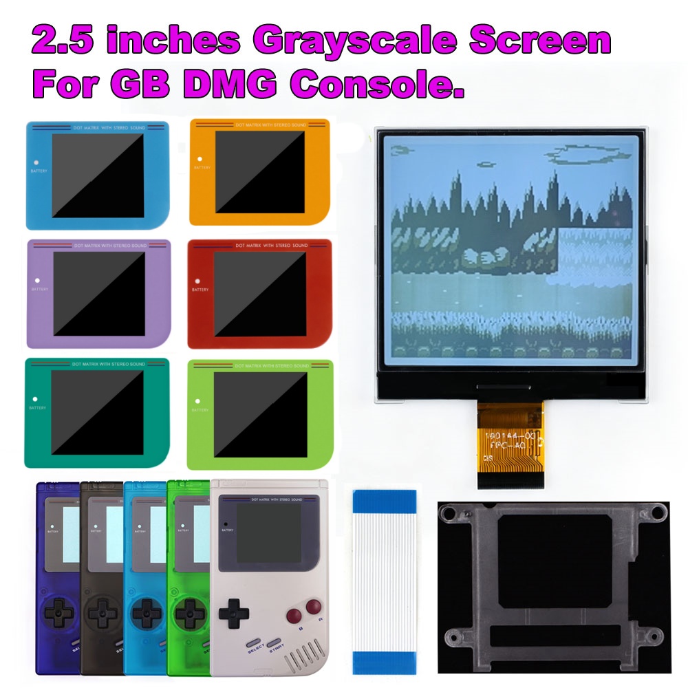 Lcd Screen Arcade - Kit d'écran LCD Grayscale HISPEEDIDO de
