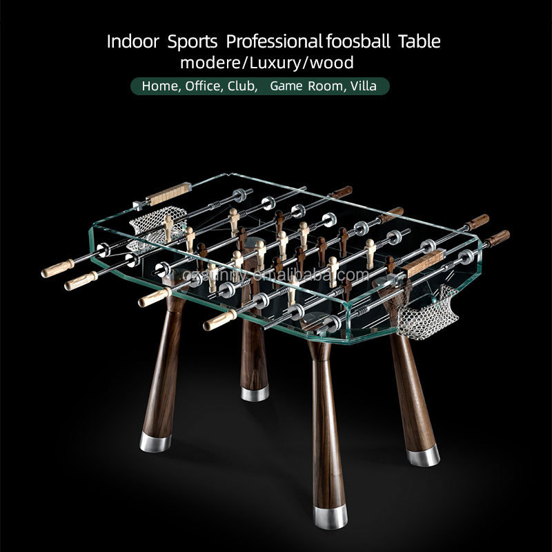 Foosball Table Commercial - Table de baby-foot professionnelle d'intérieur avec