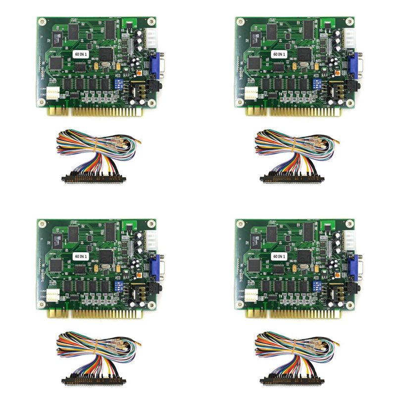 Usb Game Board Jamma - Carte de jeu d'arcade multicade 4X
