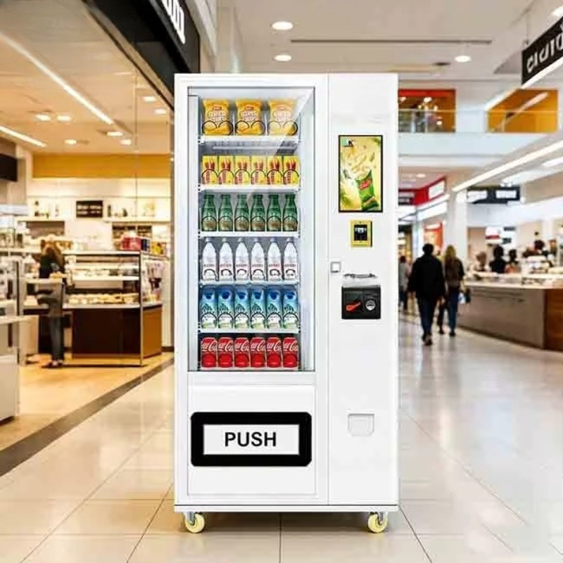 Commercial Vending Machine - Distributeur automatique intelligent de snacks et