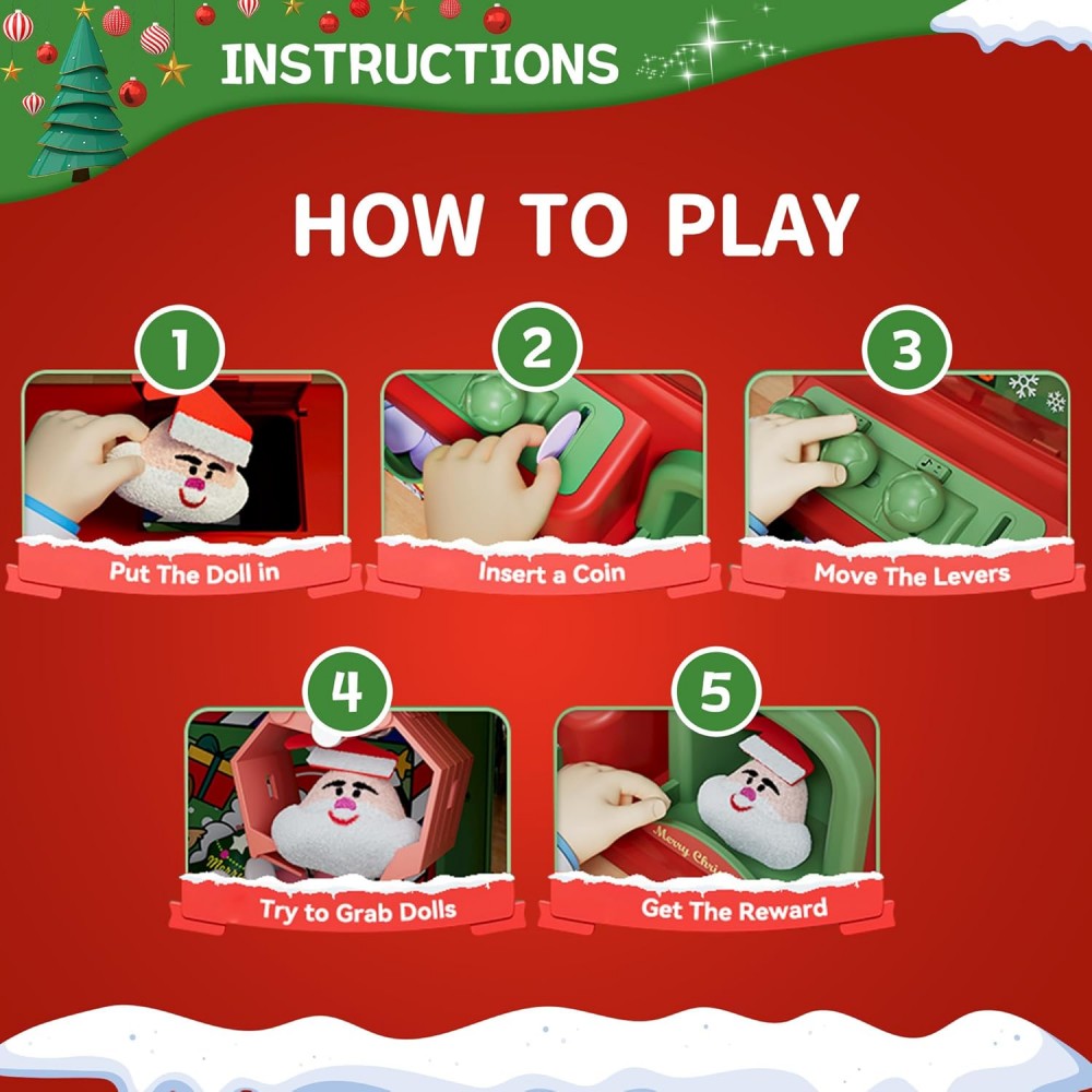 Machine à griffes de Noël pour - Vending Game avis et prix