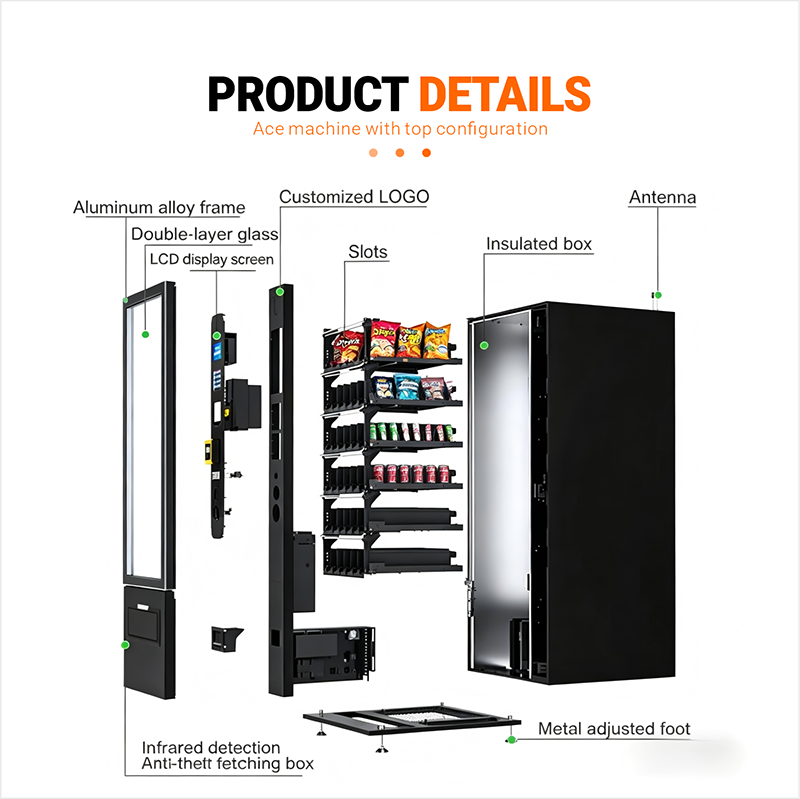 Distributeur automatique de sn - Commercial Vending Machine avis et prix