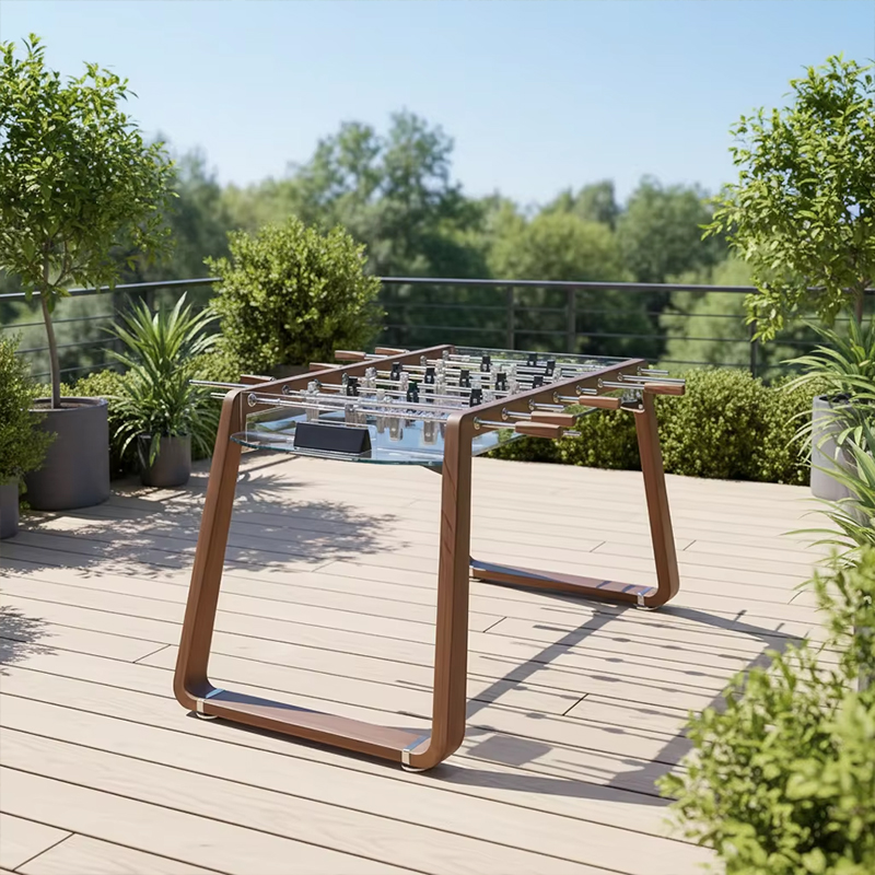 Table de baby-foot en verre tr - Foosball Table Commercial avis et prix