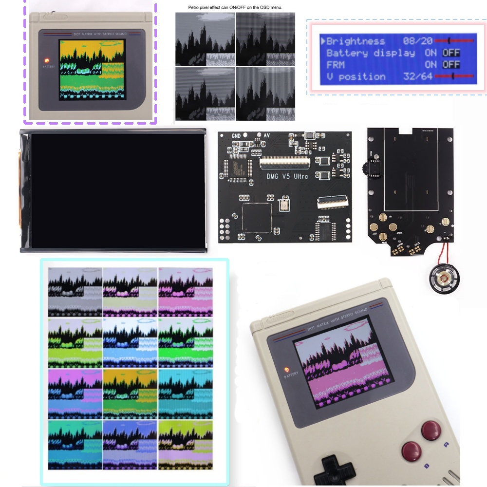 Écran RIPS à 36 couleurs chang - Lcd Screen Arcade avis et prix