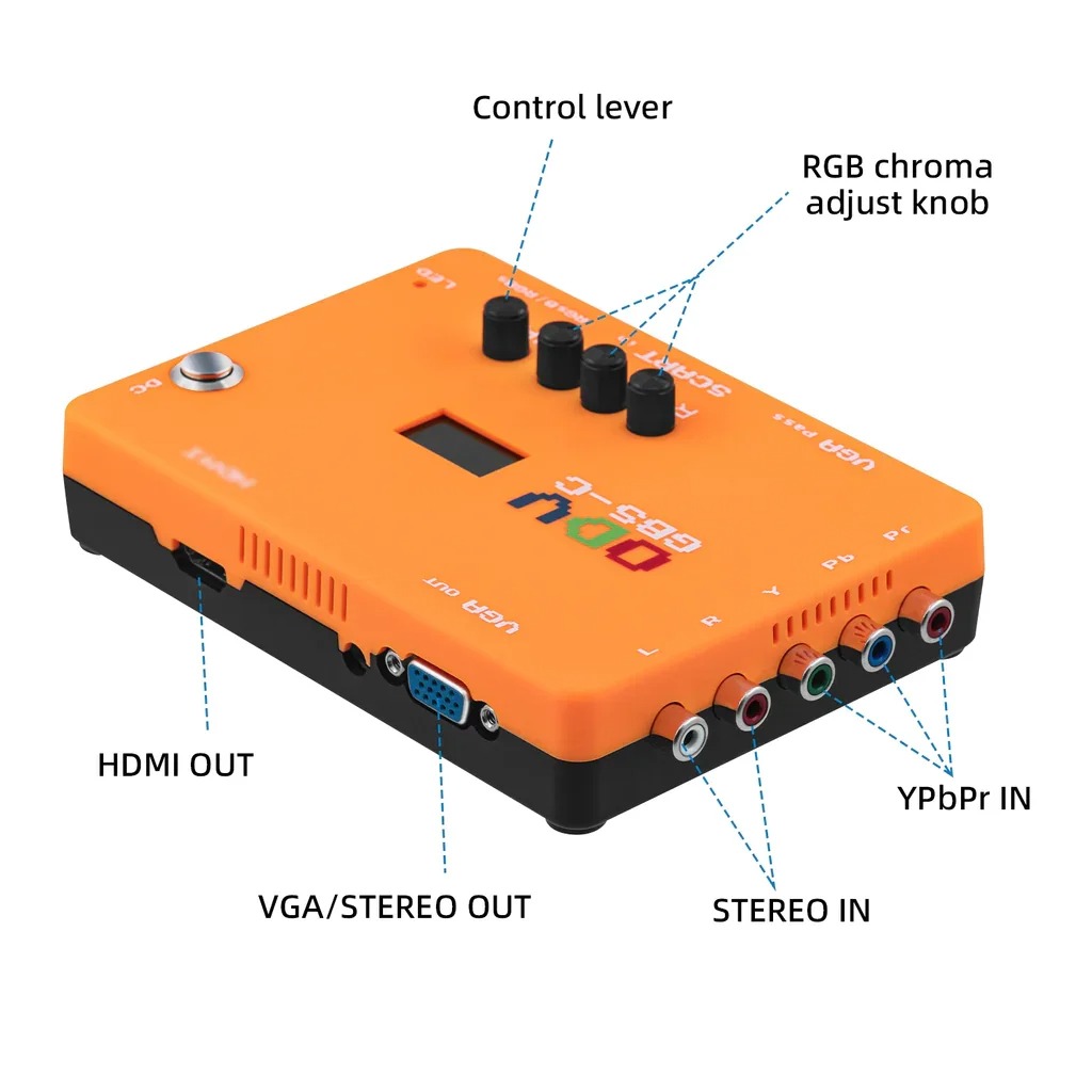 Adaptateur AIO OSSC ODV-GBS-C  - Arcade Vibes avis et prix